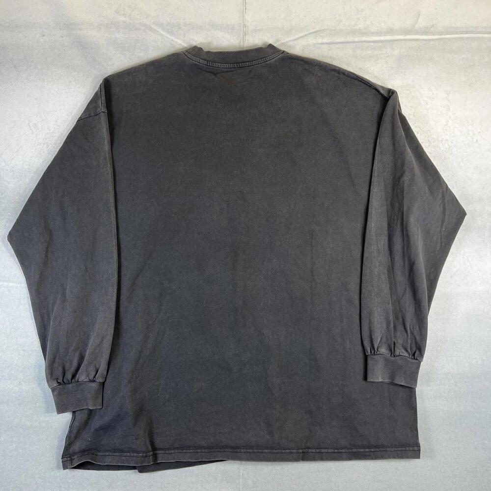 Sergio Calabasas Frank Ocean Rap Shirt Mens XL Gray Faded Long Sleeve RARE - Picture 4 of 6
